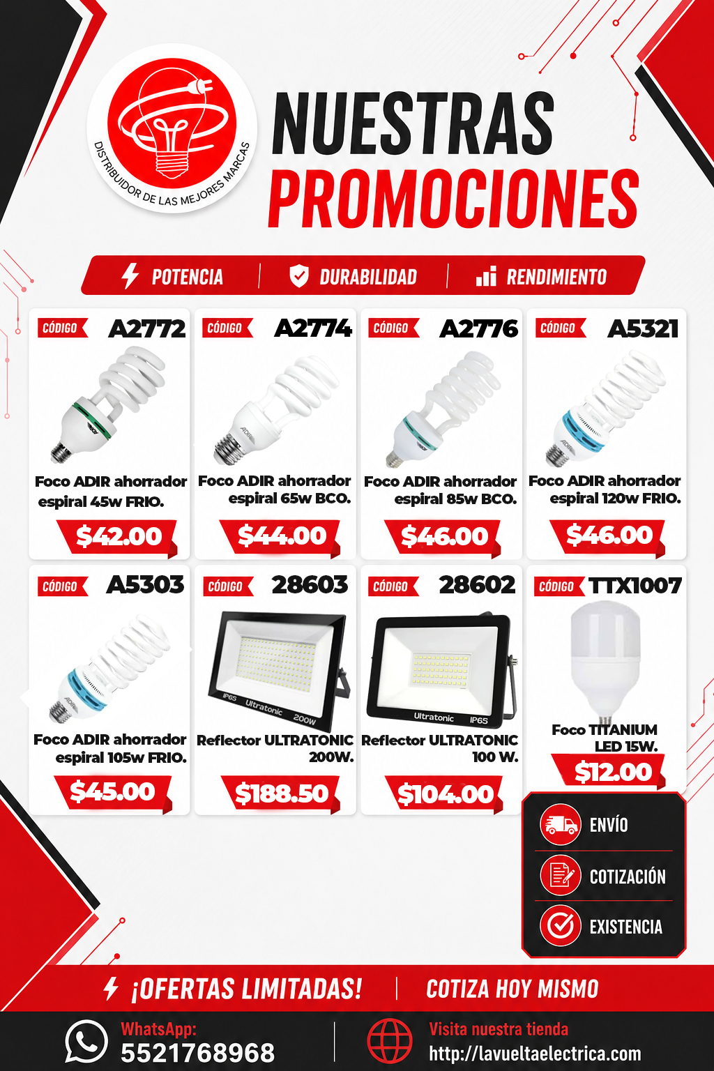 Nuestras Promociones — La Vuelta Eléctrica