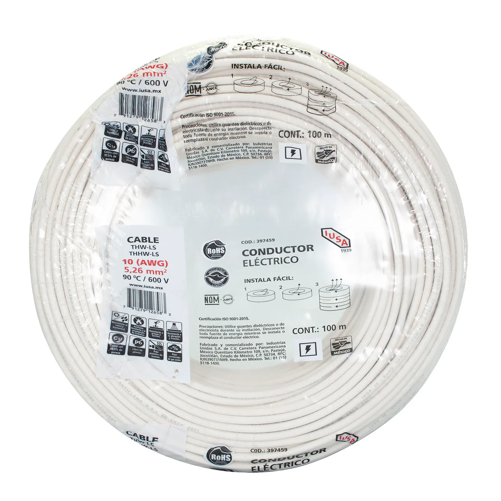 Cable THW Cal. 12 Cobre